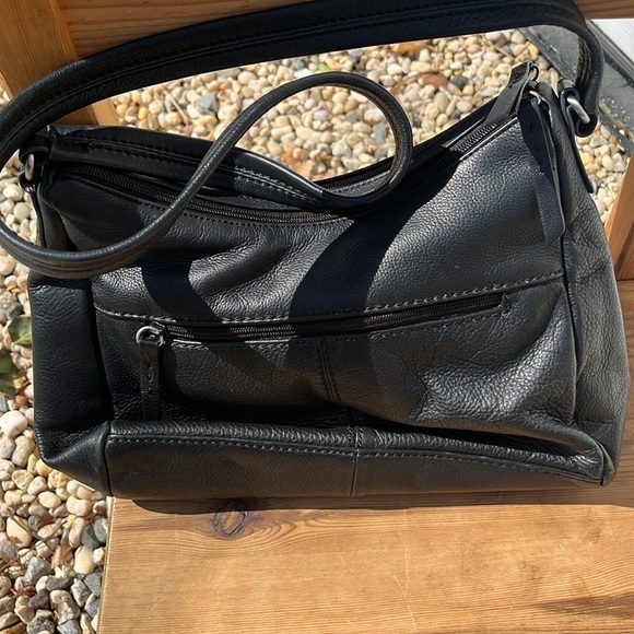 Stone Mountain Black Leather Purse - Picture 4 of 7